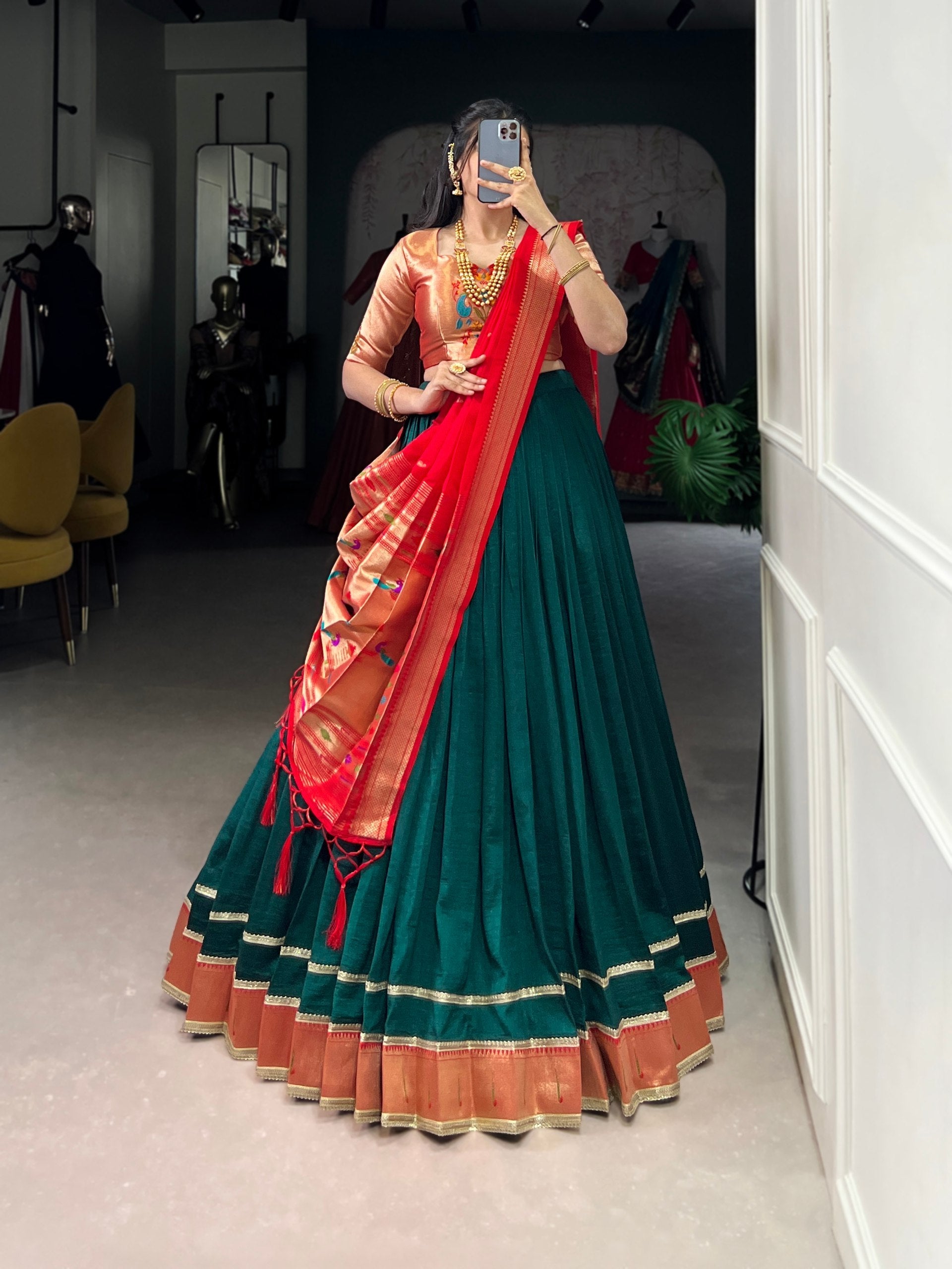 Paithani Lehenga Choli