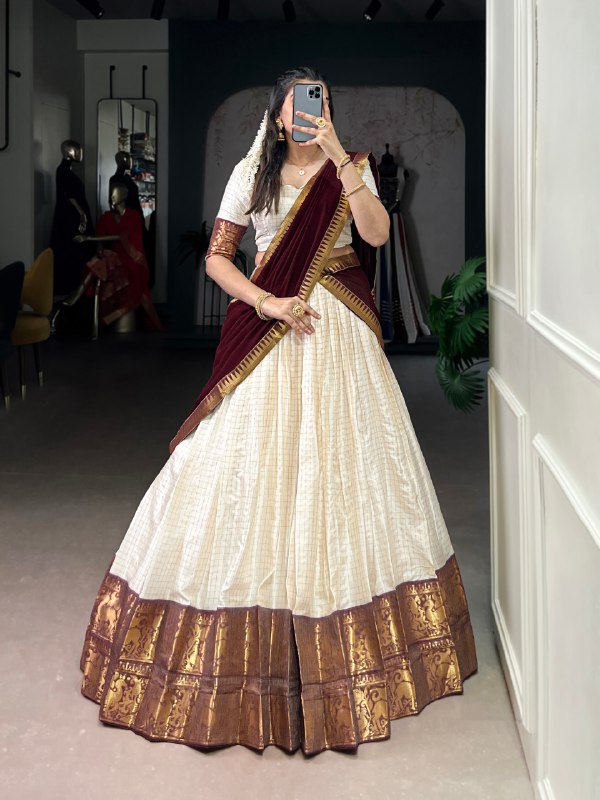 Kalyani Cotton Lehenga Choli