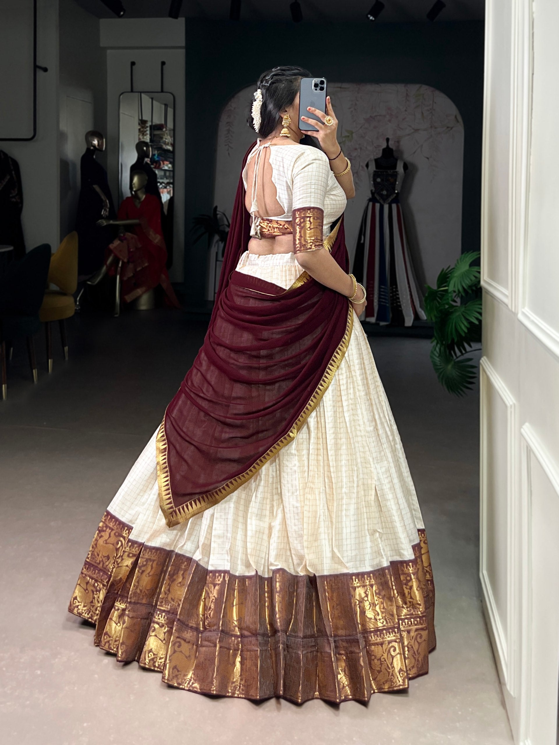 Kalyani Cotton Lehenga Choli