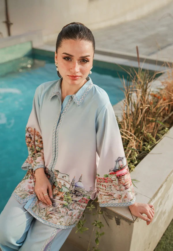 Pastel Blue Scenic co-ord set