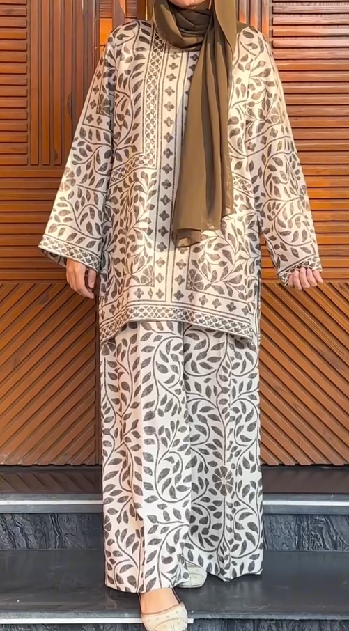 Leaf Printed Co-ord Set